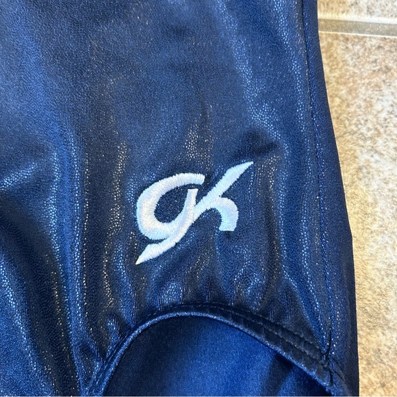 GK Navy Blue CL Texas Leotard gymnastics Leo - Picture 5 of 6